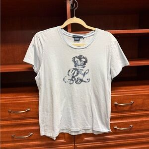 Like New Ralph Lauren Light Blue Tshirt